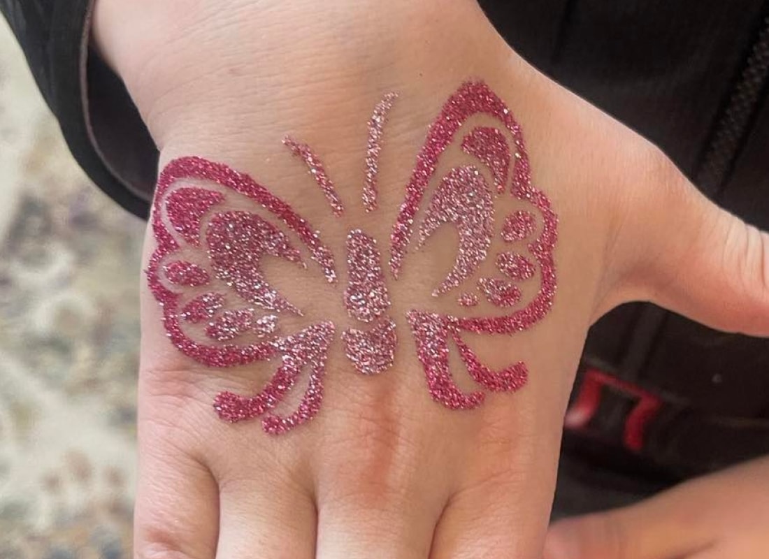 Glitter Tattoos Party Services